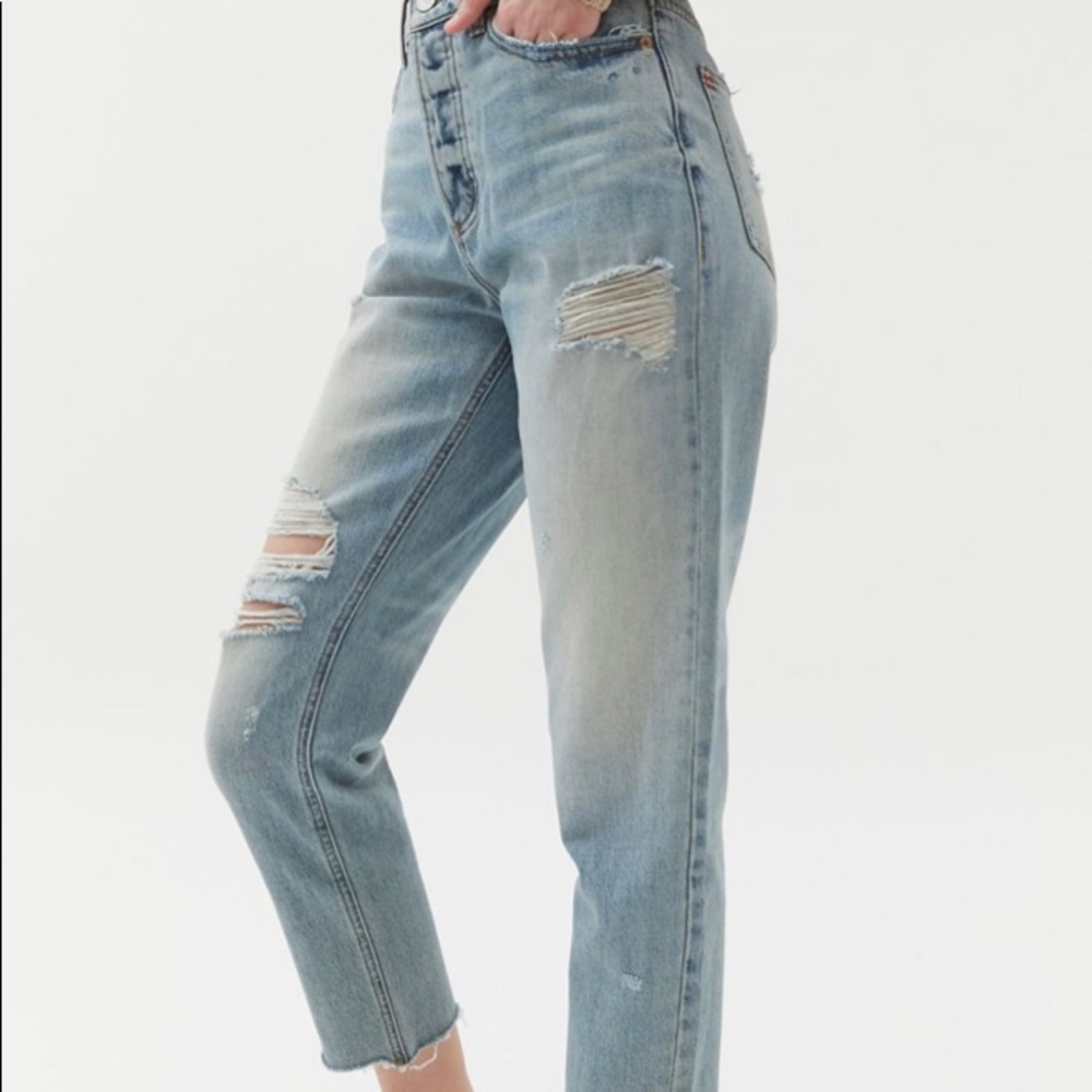 Urban outfitters high waisted slim straight jean
